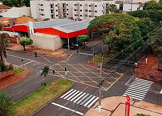 Reforço na sinalização de áreas escolares em Dourados é fruto de parceria com o Detran-MS
