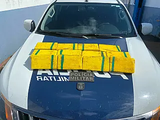 Casal é preso com 20kg de cocaína em veículo na MS-377 em Inocência