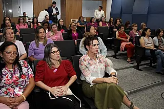 <b>Agosto Lilás</b>: ALEMS proporciona tarde de conhecimento e autoestima da mulher