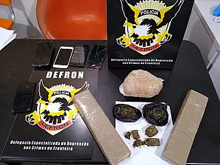 Espaço de lazer era usado para guardar drogas e abrigar fugitivos