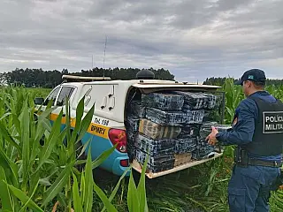 PMR encontra em Caarapó cerca de 600 kg de maconha abandonada