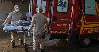 Ciclista cai em córrego e é resgatada pelo Corpo de Bombeiros em Paranaíba