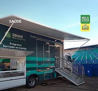 Carreta do Senar leva atendimentos médicos e odontológicos gratuitos à Deodápolis