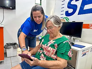 Inclusão digital para pessoas 60+ em Aparecida do Taboado