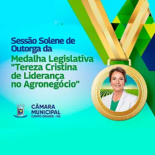 Câmara promove Sessão Solene para homenagear profissionais do agronegócio