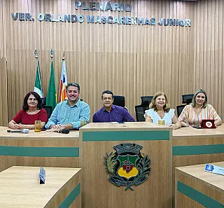 Presidente da Câmara e vereadores prestigiam abertura da Semana Pedagógica