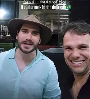 Prefeito convida Gabriel Sater para 'Desafio do Bem' em rodeio de Paranaíba