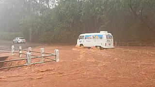 Chuva histórica provoca alagamentos, granizo e deixa cidades de MS sob alerta