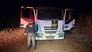 Caminhão roubado em Minas Gerais é recuperado em Rio Brilhante