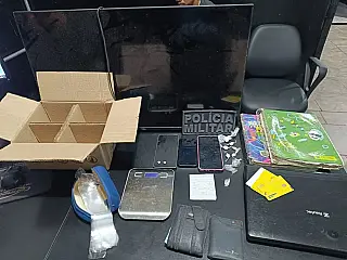 Polícia Militar prende três Homens por associação ao tráfico de drogas em Cassilândia