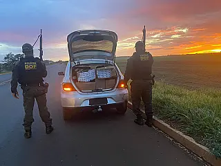 Veículo carregado com cigarros contrabandeados é apreendido pelo DOF em Maracaju