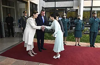 130 anos de relações diplomáticas: governador e princesa do Japão estreitam laços em visita a MS