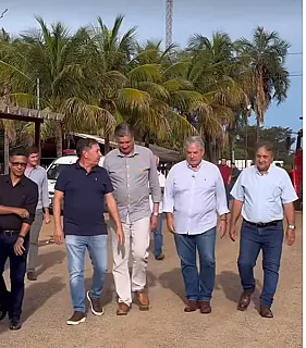 Deputados anunciam início de obra de acesso ao frigorífico Golden Imex