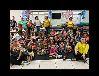 Câmara Municipal apoia ação educativa do Maio Amarelo em CMEI de Aparecida do Taboado