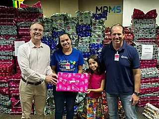 MPMS leva solidariedade a Dourados com a entrega de brinquedos e cestas básicas