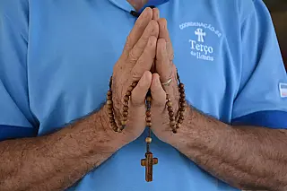 Santuário Diocesano recebe Terço dos Homens para celebrar Jubileus da Esperança
