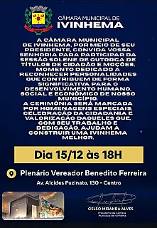 Câmara Municipal de Ivinhema/MS