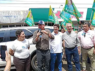Riedel destaca investimentos e parceria com Aparecida do Taboado durante visita