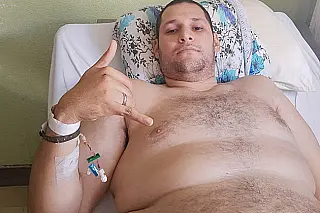 Jovem que teve parte da perna amputada depois de acidente pode receber alta no domingo