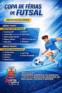 A Copa de Férias de Futsal segue movimentando o cenário esportivo