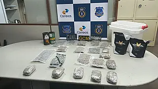 Traficantes tentam enviar droga pelos Correios em kit de tereré