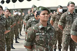 Alistamento militar feminino voluntário começa com 1.465 vagas abertas