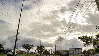 Tempo segue instável com pancadas de chuva e trovoadas em Mato Grosso do Sul.