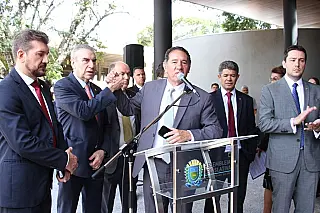 Refeitório: Deputados inauguram espaço sustentável para refeições
