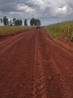 Estrada da região do Sanga Moroty passa por recuperação em Coronel Sapucaia