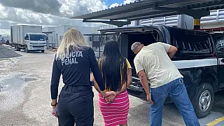 Mulher foragida da Justiça é presa pela Polícia Militar em Inocência
