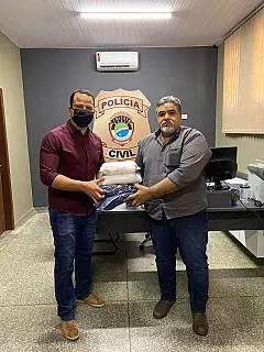 Polícia Civil recebe 160 máscaras de proteção do Conselho de Segurança