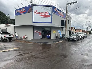 Jota FM recebe Supermercado Conquista como novo parceiro em Aparecida do Taboado