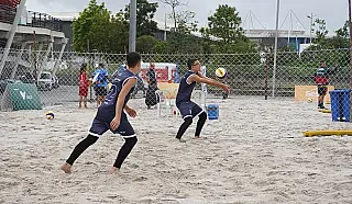 JEB's 2022: Dupla feminina de MS começa com vitória no vôlei de praia