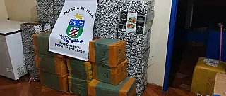 Nova Casa Verde- Polícia Militar apreende descaminho