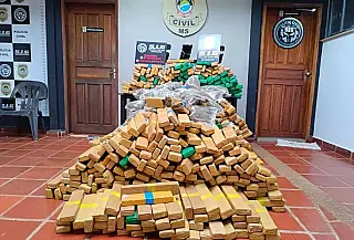 Ação conjunta entre SP e MS apreende mais de 60 kg de maconha
