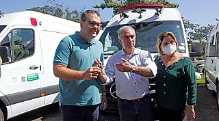 Dourados recebe mais uma ambulância