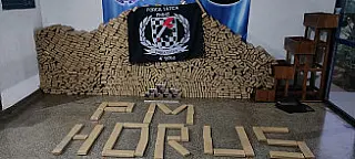PM apreende mais de 1 tonelada de maconha e recupera veículo roubado na fronteira