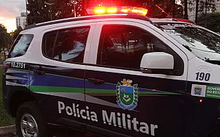 Ladrão trapalhão cai durante fuga e acaba detido até chegada da PM