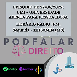 Podcast PodFalar Direito no Jornal Ronda do MS