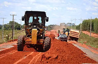 Obras entre Ribas e Camapuã levam desenvolvimento à região