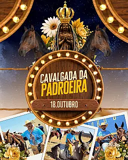 Cavalgada da Padroeira acontece neste domingo em homenagem a Nossa Senhora Aparecida