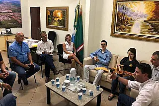 André Nezzi se reúne com integrantes do Conselho Comunitário de Segurança