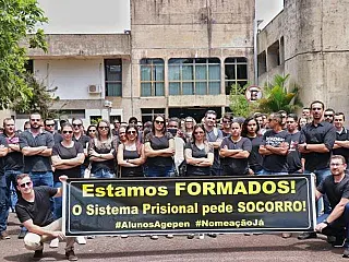 Após protesto de aprovados, secretaria divulga notas em concurso da Agepen