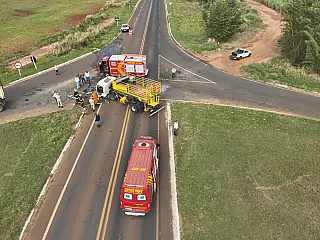 Grave Acidente de transito ocorrido nesta manhã (24), na MS 141