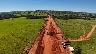 Governador autoriza pavimentação de 38 quilômetros da rodovia MS-316 entre Inocência e Pouso Alto