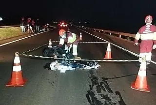 Adolescente morre atropelado na BR-163 e condutor foge do local