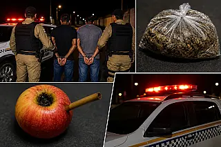  PM apreende maconha e "cachimbo de maçã" durante operação em Cassilândia
