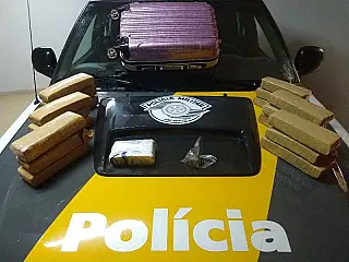 Mulher pega drogas em Ivinhema e é presa em SP