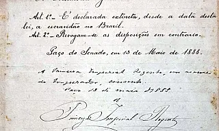 Hoje é Dia: os 135 anos da sanção da Lei Áurea e o fim da escravidão