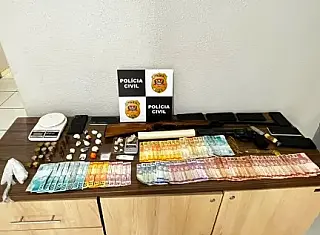 Polícia Civil e Guarda Municipal prendem dois suspeitos por tráfico de drogas em Santa Fé do Sul